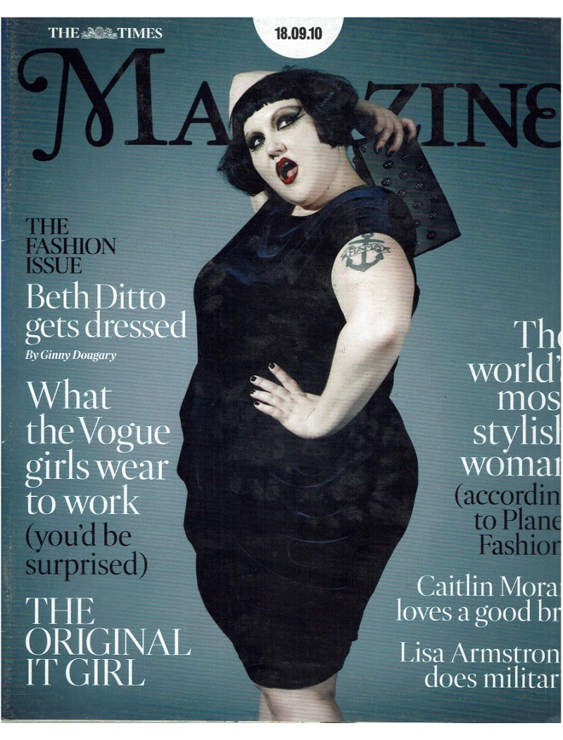 The Times Magazine 18th September 2010 Beth Ditto