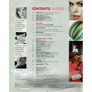The Times Magazine 19th March 2005 Billie Piper