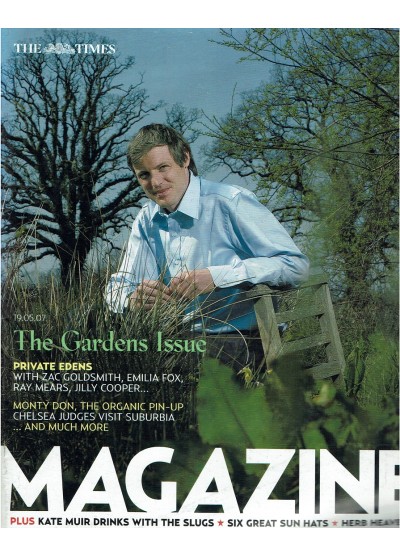 The Times Magazine 19th May 2007 Zac Goldsmith