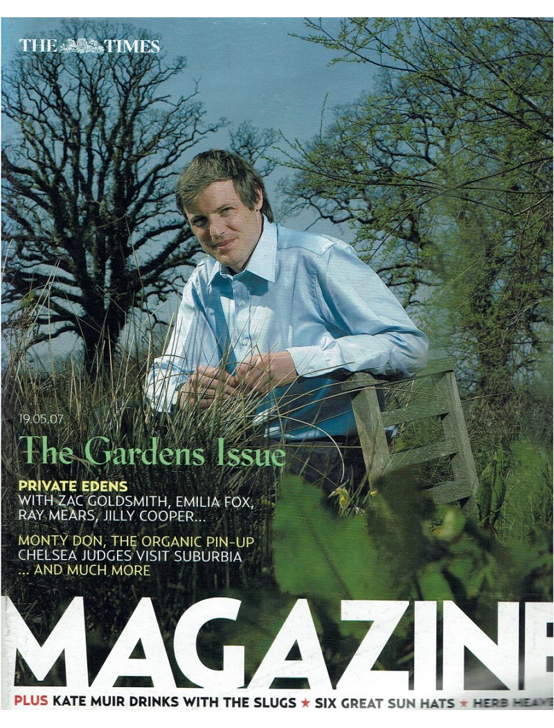 The Times Magazine 19th May 2007 Zac Goldsmith