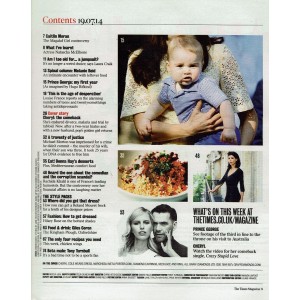The Times Magazine 19th July 2014 Cheryl Cole