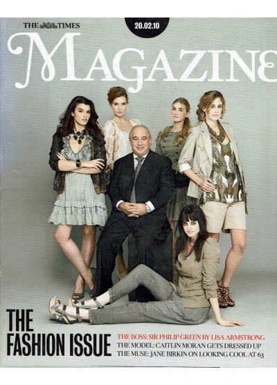 The Times Magazine 20th February 2010 Jean Shrimpton