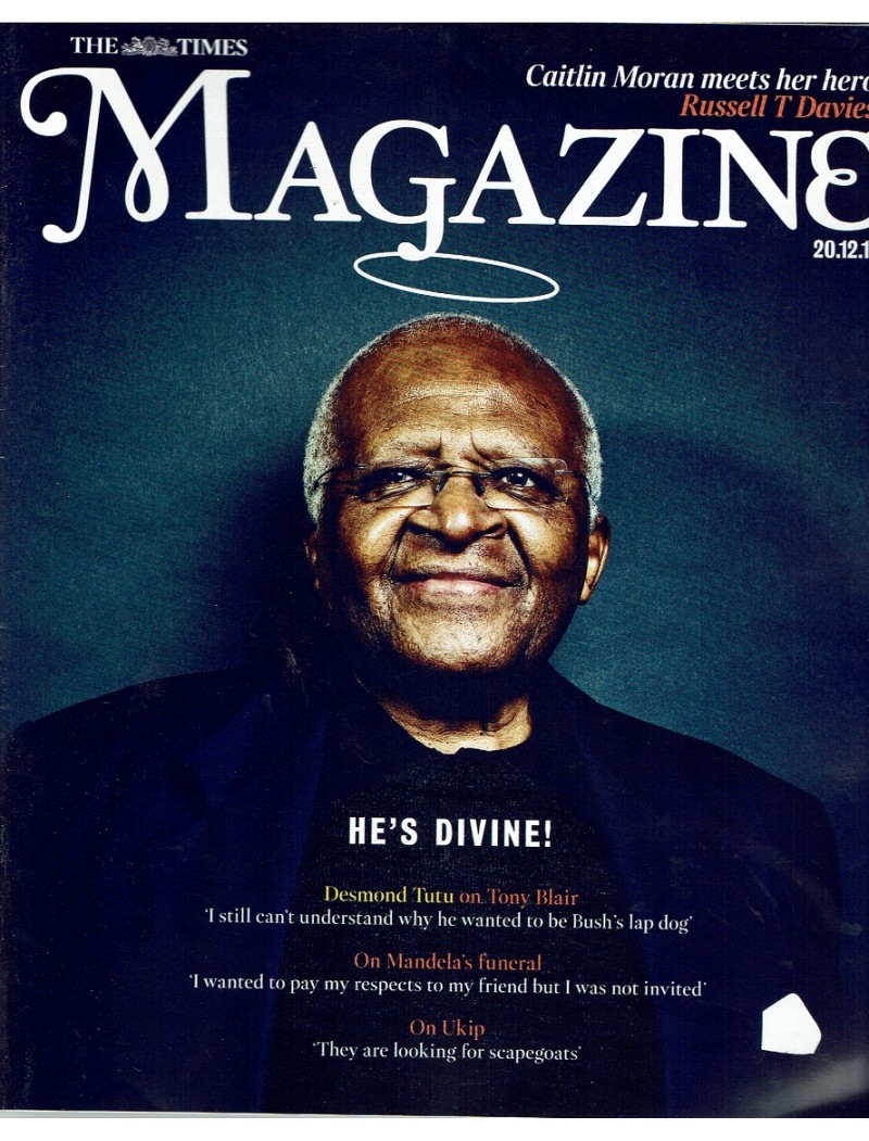 The Times Magazine 2014 20/12/14 Desmond Tutu