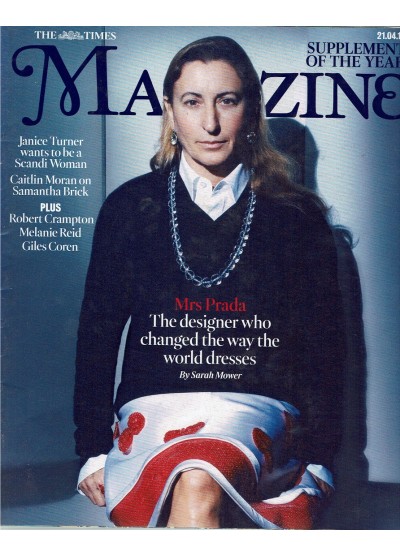 The Times Magazine 2012 21/04/12 Miuccia Prada