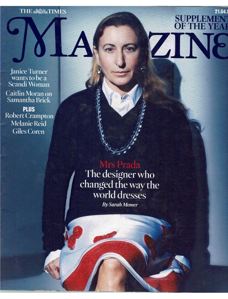 The Times Magazine 2012 21/04/12 Miuccia Prada