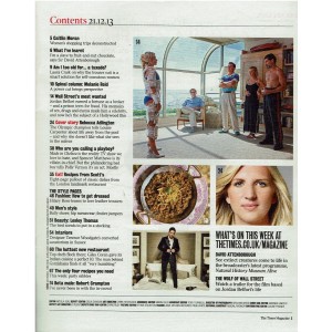 The Times Magazine 21st December 2013 Rebecca Adlington
