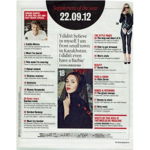 The Times Magazine 2012 22/09/12 Damian Lewis