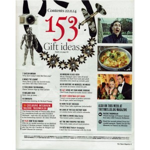 The Times Magazine 22nd November 2014 Valerie Trierweiler