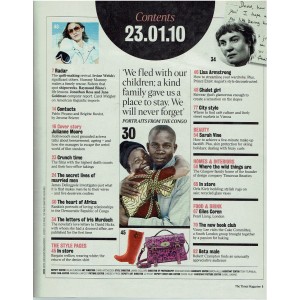The Times Magazine 23rd January 2010 Julianne Moore