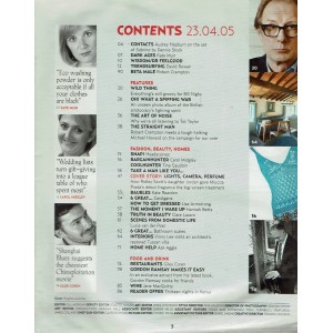 The Times Magazine 23rd April 2005 Bill Nighy