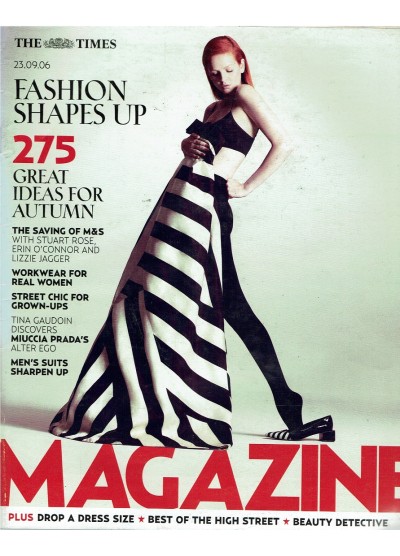 The Times Magazine 23rd September 2006 Naomi Campbell