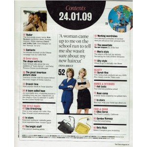 The Times Magazine 24th January 2009 Susie Orbach