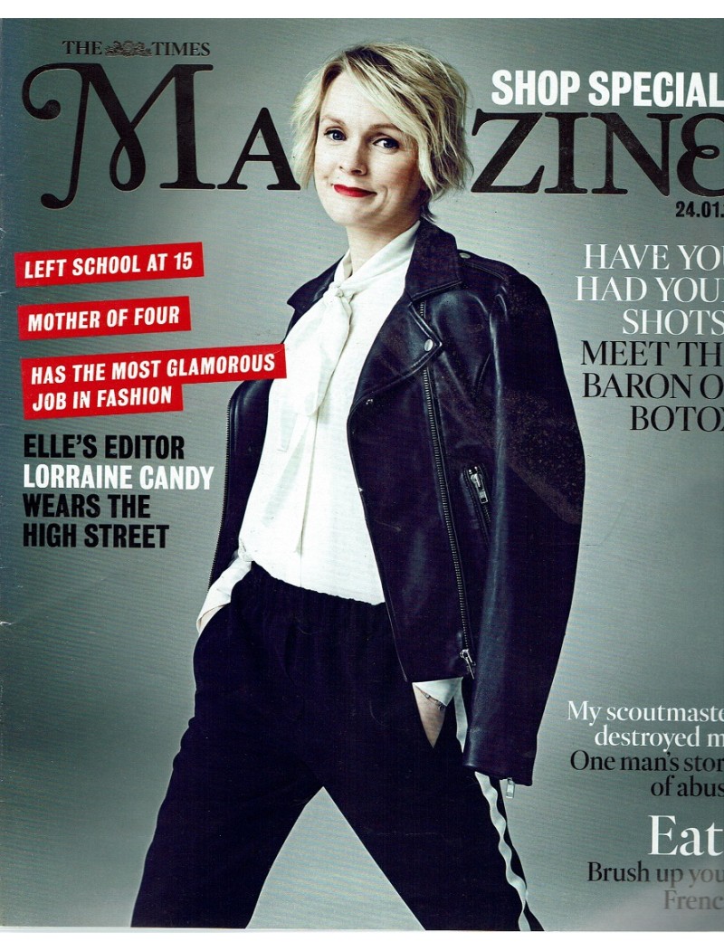 The Times Magazine 24th January 2015 Christine Bleakley