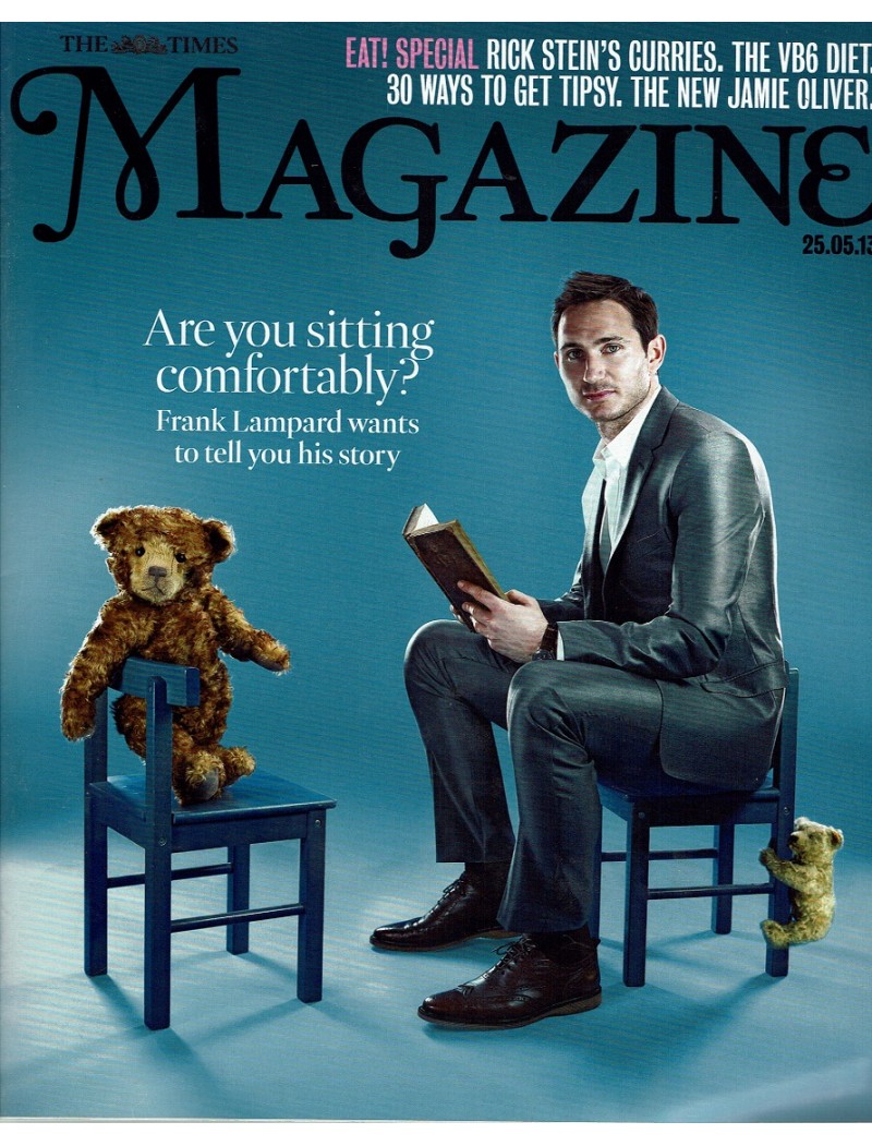 The Times Magazine 25th May 2013 Frank Lampard