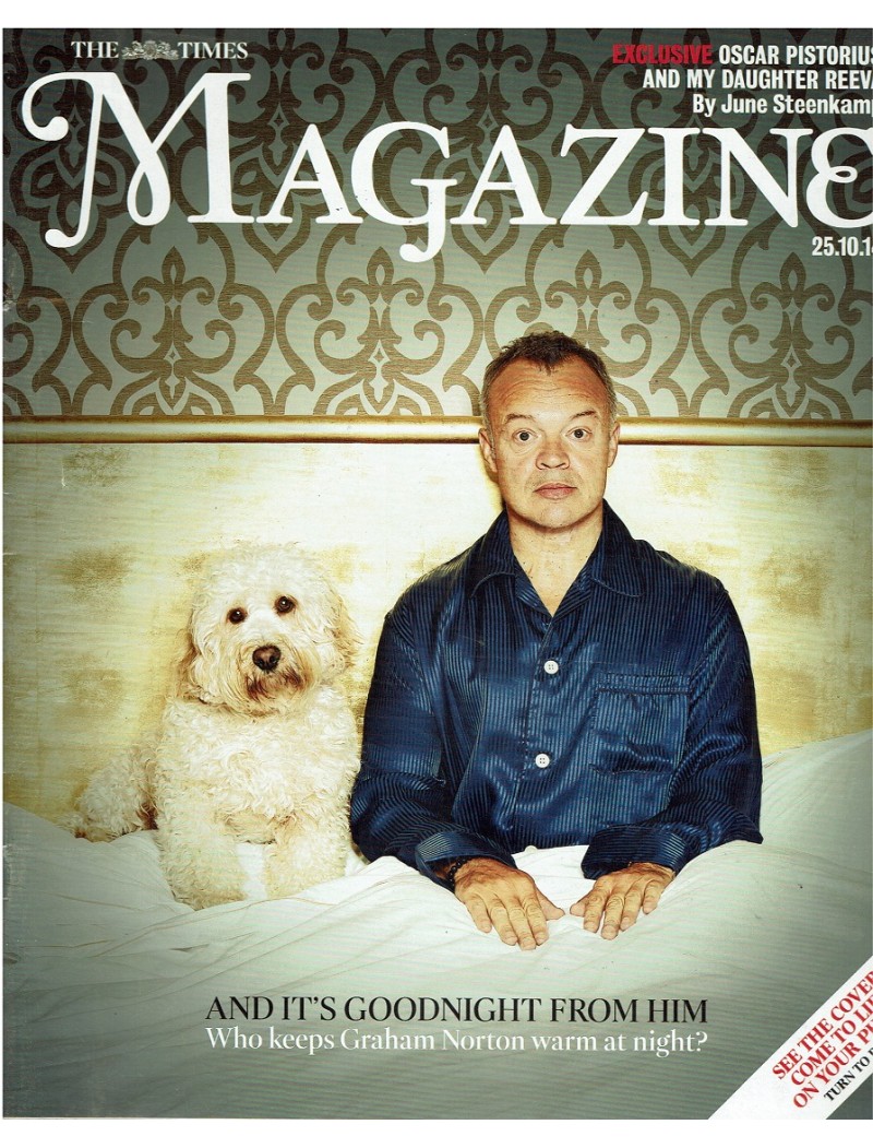 The Times Magazine 25th October 2014 Graham Norton