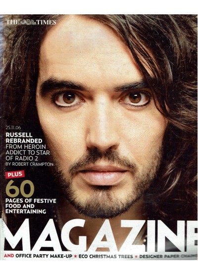 The Times Magazine 2006 25/11/06 Russell Brand