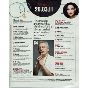 The Times Magazine 26th March 2011 Caitlin Moran