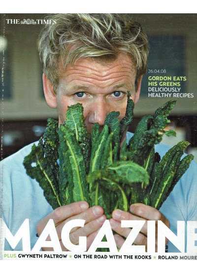 The Times Magazine 26th April 2008 Gordon Ramsay