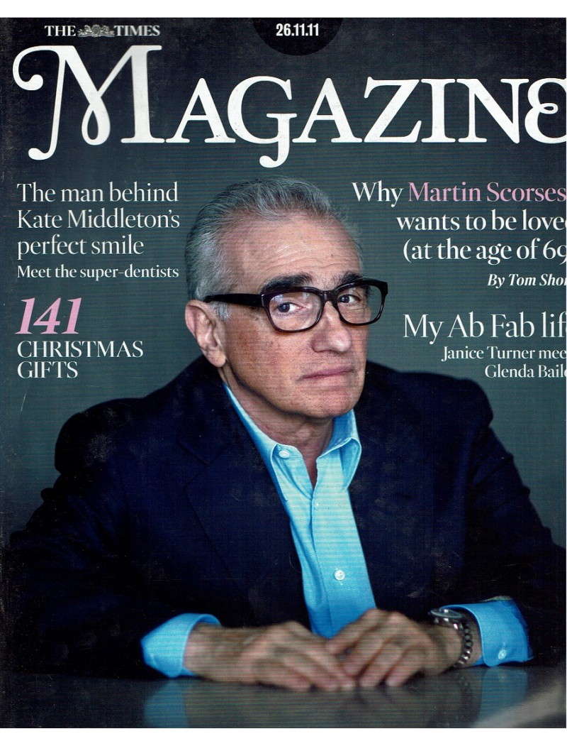 The Times Magazine 26th November 2011 Martin Scorsese