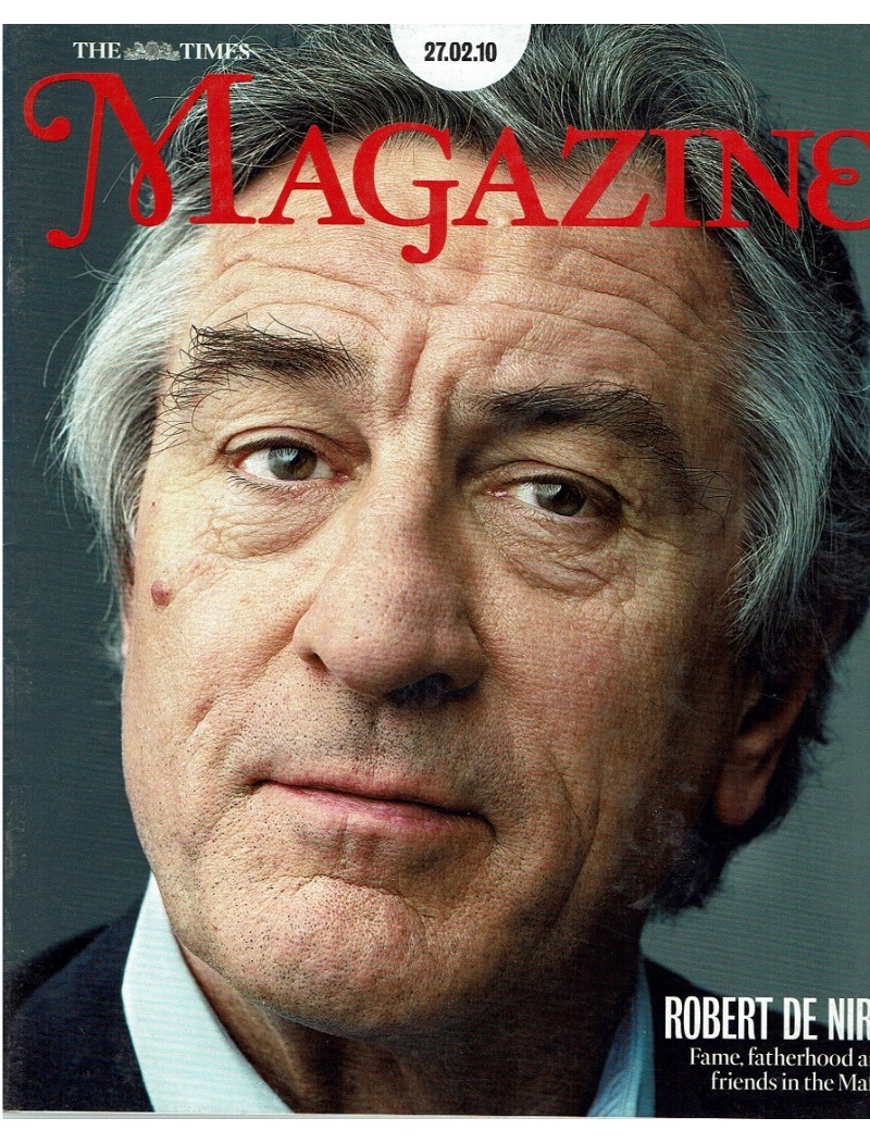 The Times Magazine 27th February 2010 Robert De Niro