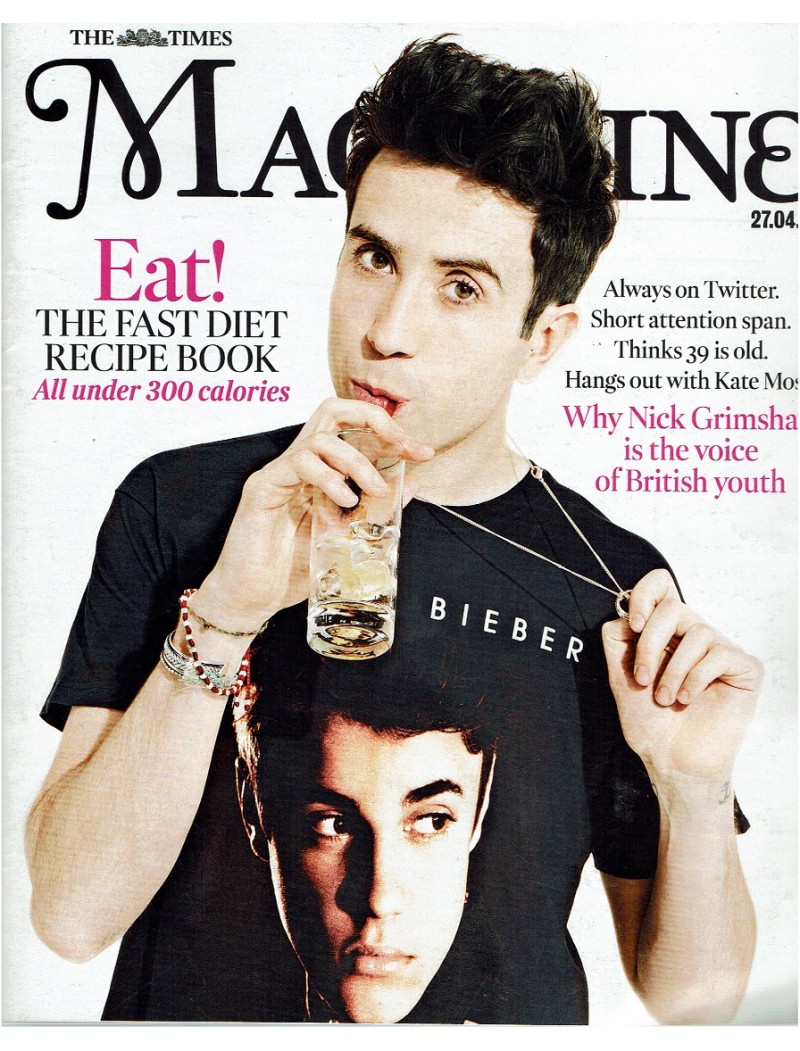 The Times Magazine 27th April 2013 Nick Grimshaw
