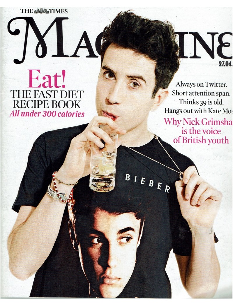 The Times Magazine 2013 27/04/13 Nick Grimshaw