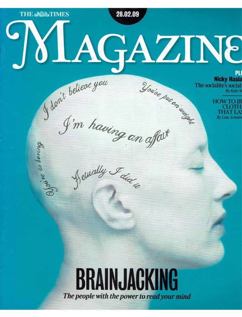 The Times Magazine 28th February 2009 Nicky Haslam