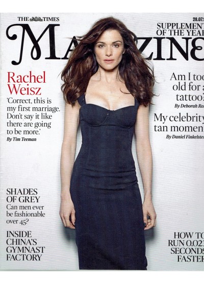 The Times Magazine 28th July 2012 Rachel Weisz
