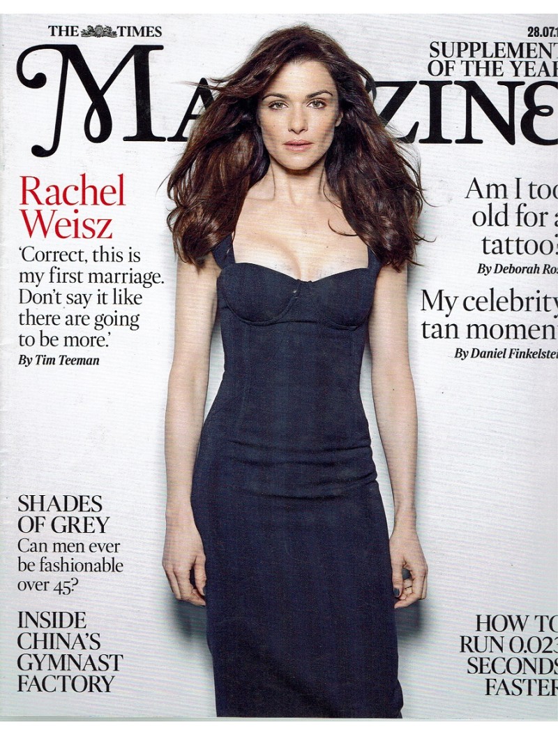 The Times Magazine 28th July 2012 Rachel Weisz