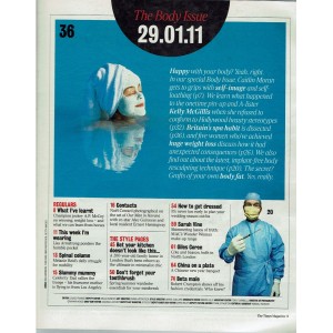 The Times Magazine 29th January 2011 Kelly Mcgillis