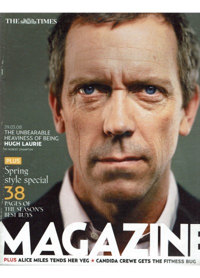 The Times Magazine 2008 29/03/08 Hugh Laurie