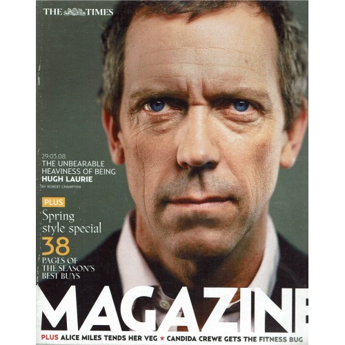 The Times Magazine 2008 29/03/08 Hugh Laurie