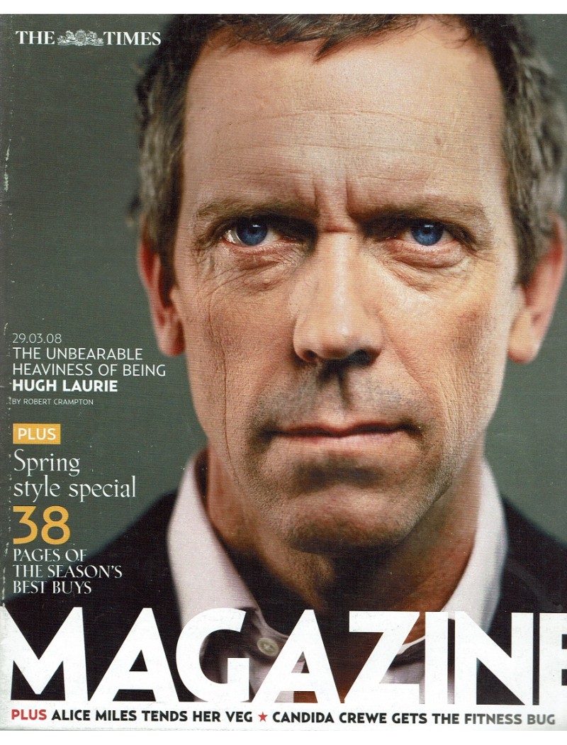 The Times Magazine 2008 29/03/08 Hugh Laurie