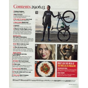 The Times Magazine 29th June 2013 Maria Sharapova