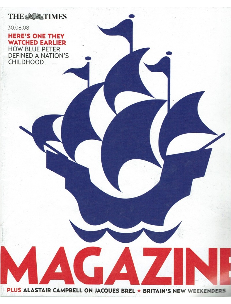 The Times Magazine 30th August 2008 Alastair Campbell