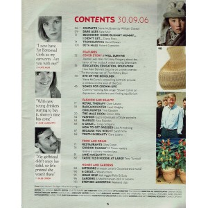The Times Magazine 30th September 2006 Joanne Lees