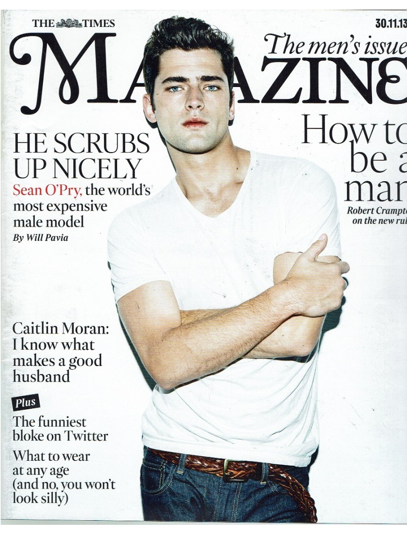 The Times Magazine 30th November 2013 Sean O'Pry