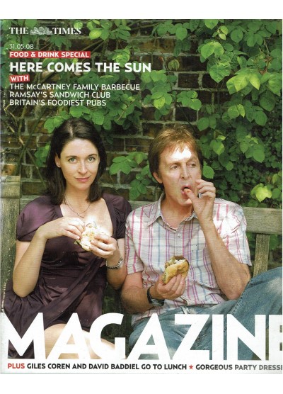The Times Magazine 31st May 2008 Sir Paul Mccartney