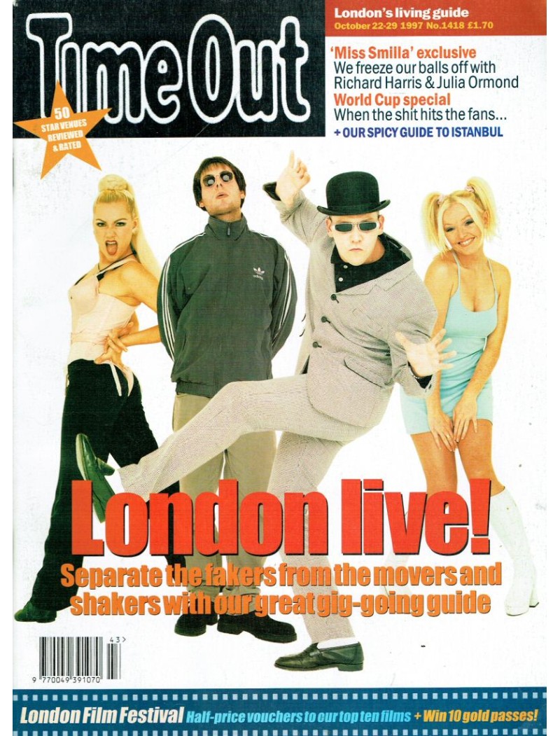 Time Out Magazine 1997 22/10/97