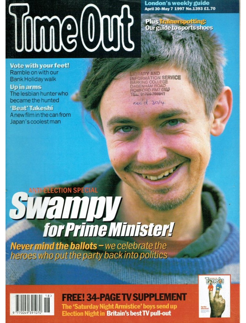 Time Out Magazine 1997 30/04/97
