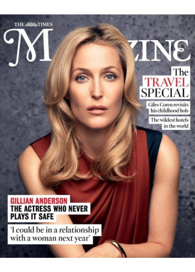 The Times Magazine 2018 03/02/18 Gillian Anderson