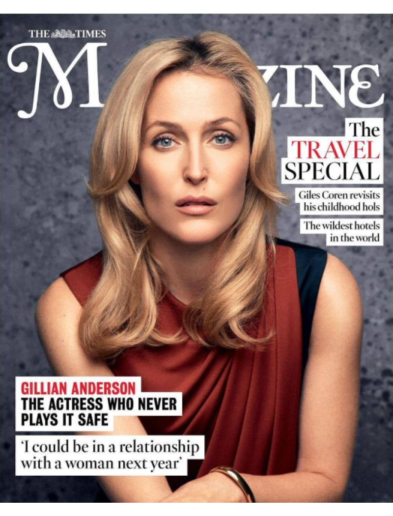 The Times Magazine 2018 03/02/18 Gillian Anderson