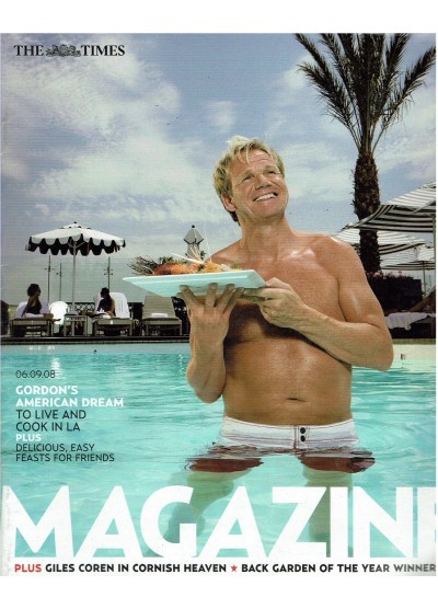 The Times Magazine 6th September 2008 Gordon Ramsay