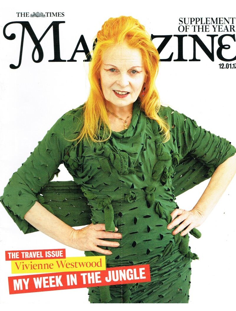 The Times Magazine 12th January 2013 Vivienne Westwood