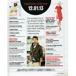 The Times Magazine 12th January 2013 Vivienne Westwood