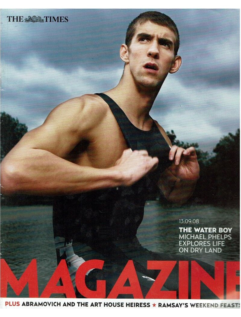 The Times Magazine 2008 13/09/08 Michael Phelps