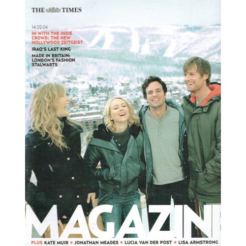 The Times Magazine 2004 14/02/04