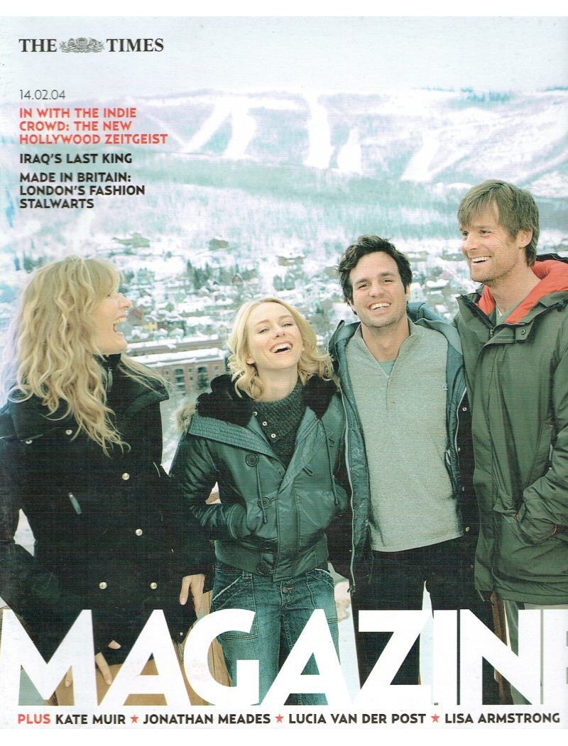 The Times Magazine 14th February 2004 
