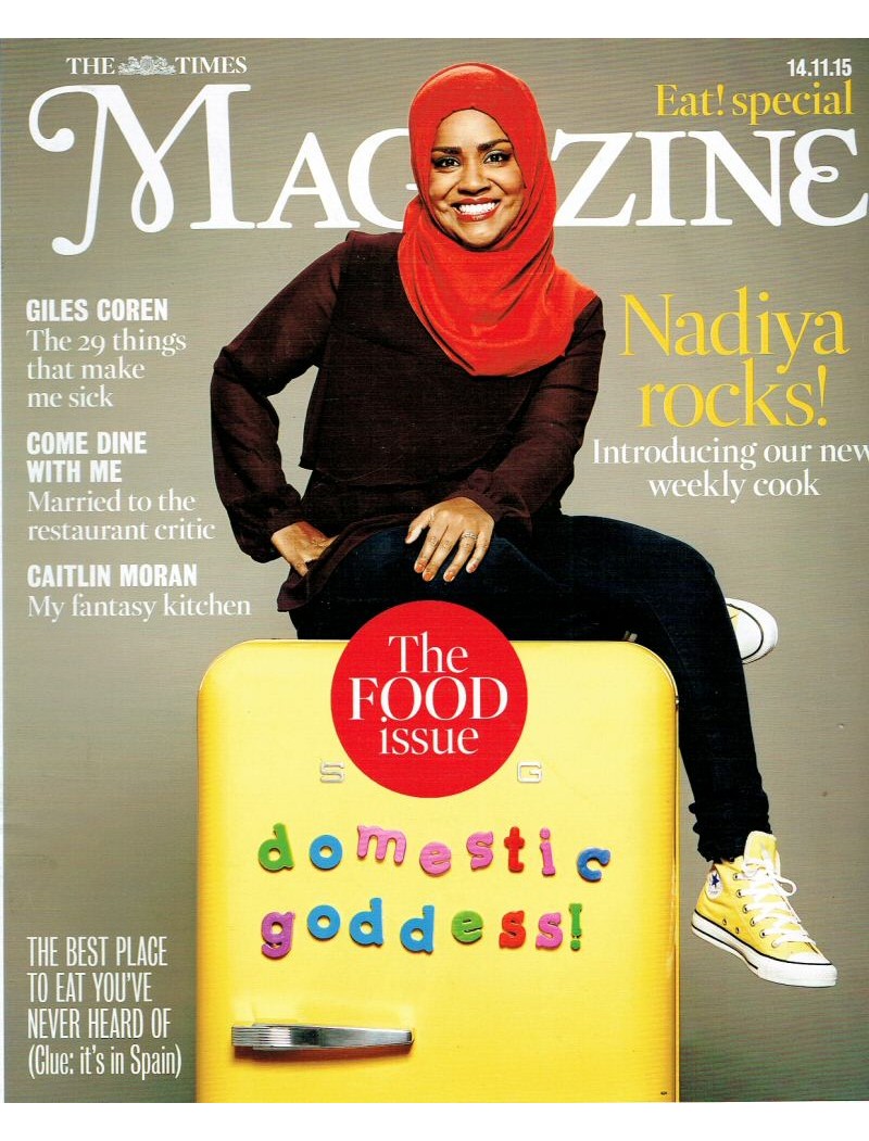 The Times Magazine 14th November 2015 Nadiya