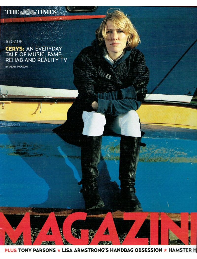 The Times Magazine 2008 16/02/08 Cerys Matthews